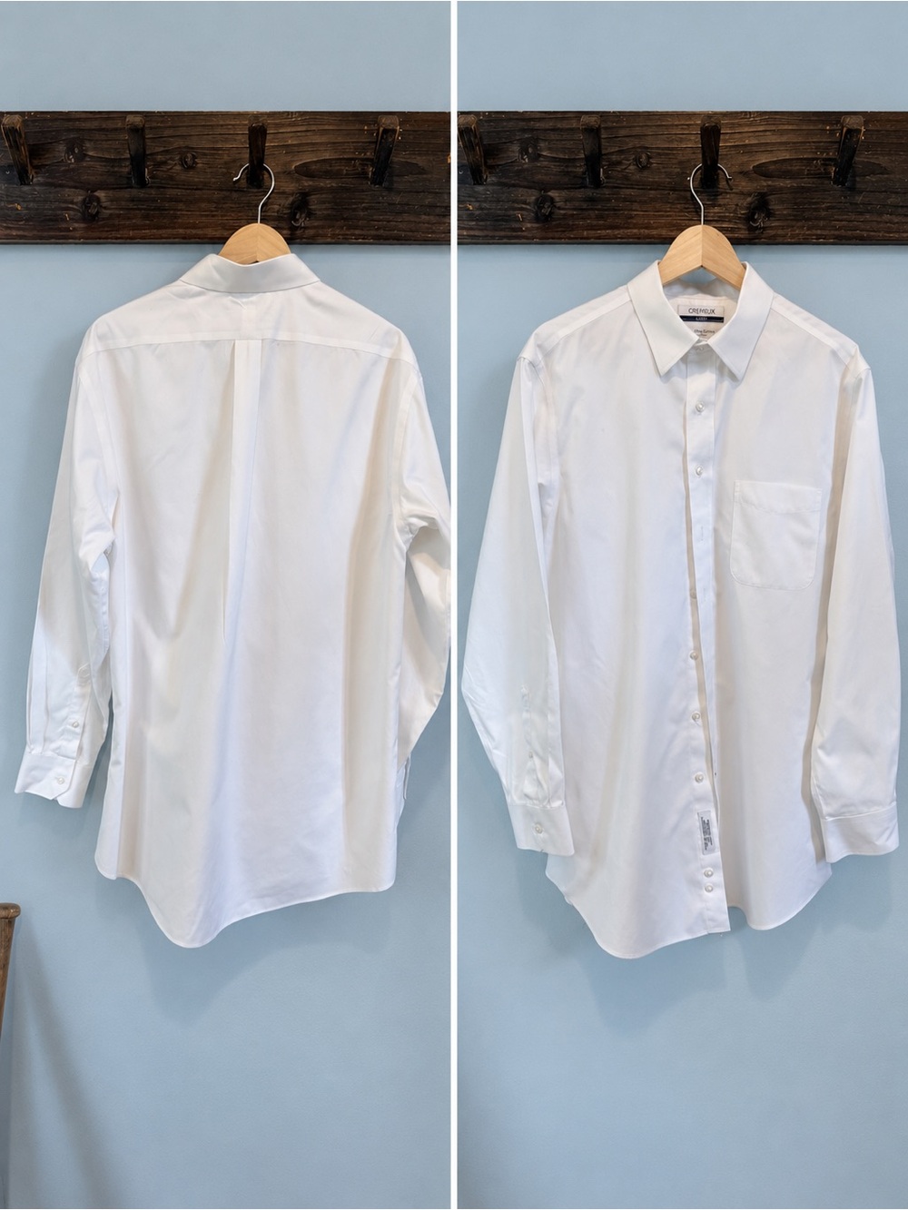 Daniel Cremieux White Long-Sleeve Dress Shirt